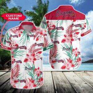Personalized Atlanta Baseball Team Bravess Hawaiian Shirt, MLB Hawaiian Shirt
