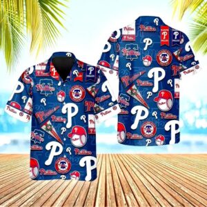 Philadelphia Football Team Phillies Hawaiian Shirt, MLB Hawaiian Shirt