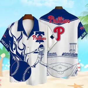 Philadelphia Team Philliess Hawaiian Shirt, MLB Hawaiian Shirt