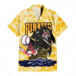 Pittsburgh Pirates High Seas Raider Hawaiian Shirt, MLB Hawaiian Shirt