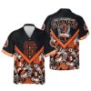 San Francisco Giants Vintage Badge Hawaiian Shirt, MLB Hawaiian Shirt