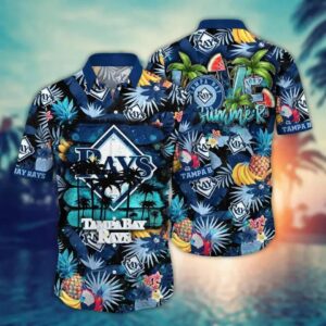 Tampa Bay Baseball Team Rayss Hawaiian Shirt, MLB Hawaiian Shirt