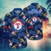 Texas Baseball Team Rangerss Hawaiian Shirt 1, MLB Hawaiian Shirt