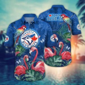 Toronto Baseball Team Blue Jayss Hawaiian Shirt 1, MLB Hawaiian Shirt