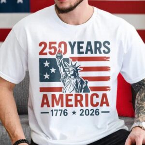 250 Years America 1776 – 2026 Bright Shirt, 250th Anniversary Shirt, 250th Anniversary Gift 250 Years America 1776 – 2026 Bright Shirt, 250th Anniversary Shirt, 250th Anniversary Gift