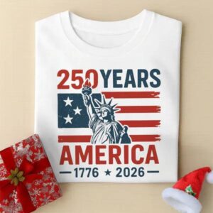 250 Years America 1776 – 2026 Bright Shirt, 250th Anniversary Shirt, 250th Anniversary Gift