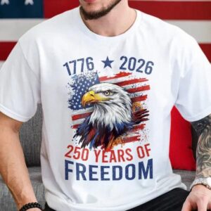 America Semiquincentennial 250 Years Of Freedom Bright Shirt, 250th Anniversary Shirt, 250th Anniversary Gift
