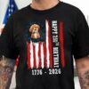 Custom Dog Photo Happy 250 Years Of Freedom Patriot Dark Shirt 2, 250th Anniversary Shirt, 250th Anniversary Gift