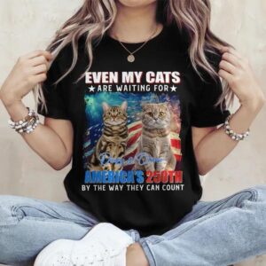 Custom Photo Even My Dogs Cats Are Waiting For America’s 250th Dark Shirt 1, 250th Anniversary Shirt, 250th Anniversary Gift Custom Photo Even My Dogs Cats Are Waiting For America’s 250th Dark Shirt 1, 250th Anniversary Shirt, 250th Anniversary Gift
