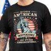 Statue of Liberty 250 Years Independence Day 2026 Dark Shirt, 250th Anniversary Shirt, 250th Anniversary Gift