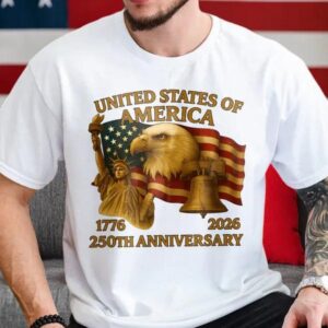 United States Of America 250th Anniversary Bright Shirt, 250th Anniversary Shirt, 250th Anniversary Gift United States Of America 250th Anniversary Bright Shirt, 250th Anniversary Shirt, 250th Anniversary Gift