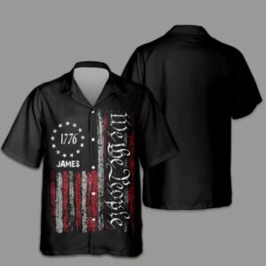 Custom Name We The People Hawaii Shirt 3