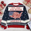 1776 – 2026 God Bless America 250 Ugly Sweater Christmas Gift, 250th Anniversary Shirt, 250th Anniversary Gift