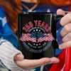 American 250 Years Semiquincentennial – Patriotic Gift 2026 Black Mug, 250th Anniversary Gift
