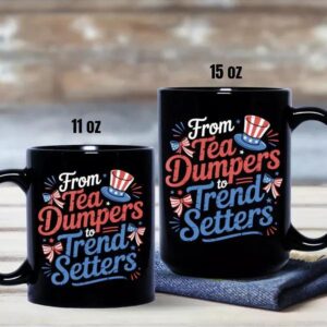 USA 250th Anniversary 250 Years of Freedom America Black Mug 3