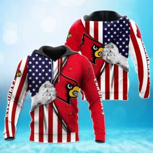 Arizona Cardinals American Flag 3D Hoodie, NFL Hoodie