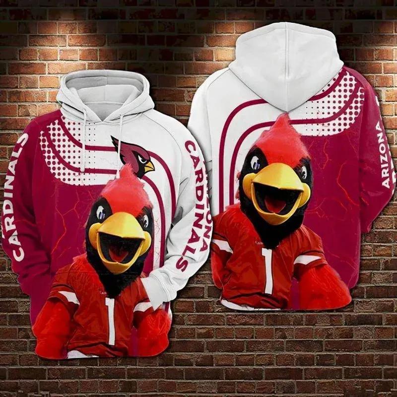Arizona Cardinals Football Big Logo For Fans 3D Hoodie, NFL Hoodie Arizona Cardinals Football Big Logo For Fans 3D Hoodie, NFL Hoodie