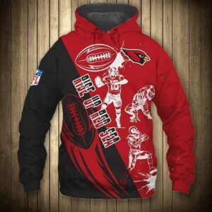 Arizona Cardinals Rise Up Red Sea 3D Hoodie, NFL Hoodie