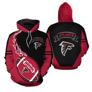 Atlanta Falcons 3D Hoodie, NFL Hoodie