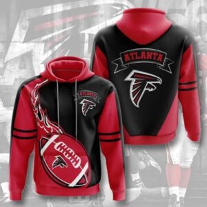 Atlanta Falcons Football 3D Hoodie, NFL Hoodie