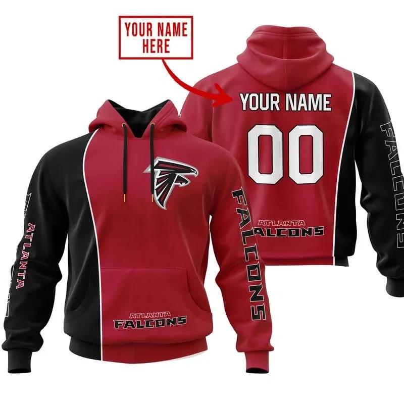 Atlanta Falcons Personalized 3D Hoodie, NFL Hoodie Atlanta Falcons Personalized 3D Hoodie, NFL Hoodie