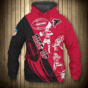 Atlanta Falcons Rise Up 3D Hoodie, NFL Hoodie