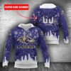 Baltimore Ravens Christmas Personalized 3D Hoodie, NFL Hoodie