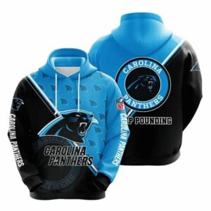 Carolina Panthers Logo – 3D Hoodie, NFL Hoodie
