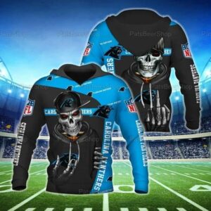 Carolina Panthers Skull – Hoodie 3D, NFL Hoodie
