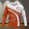 Chicago Bears Big Logo All Over Print Hoodie 1, NFL Hoodie