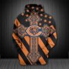 Chicago Bears Celtic Cross Chicago Bears 3D Hoodie, NFL Hoodie