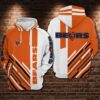 Chicago Bears Football 3D Hoodie, NFL Hoodie