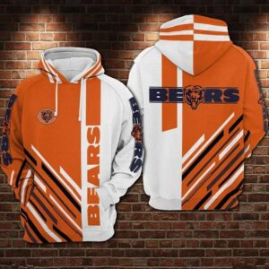 Chicago Bears Football 3D Hoodie, NFL Hoodie