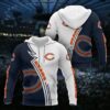 Chicago Bears Logo Hoodie, NFL Hoodie