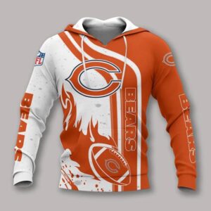 Chicago Bears NFL All Over Print Hoodie, NFL Hoodie