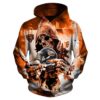 Chicago Bears Skeleton 3D All Over Print Hoodie, NFL Hoodie