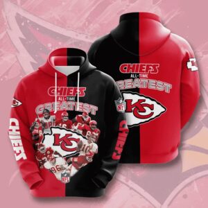 Chiefs All-Time Greatest Kansas City Chiefs 3D Hoodie, NFL Hoodie