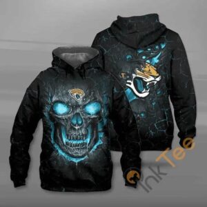 Lava Skull Jacksonville Jaguars 3D Hoodie, NFL Hoodie