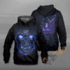 Lava Skull New York Giants 3D Hoodie, NFL Hoodie