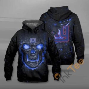 Lava Skull New York Giants 3D Hoodie, NFL Hoodie