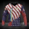 Los Angeles Chargers American Flag All Over Print Hoodie, NFL Hoodie