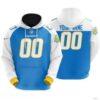 Los Angeles Chargers Hoodie Custom Name And Number, NFL Hoodie