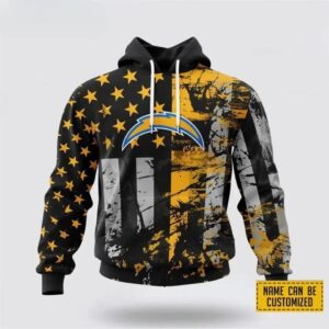 Los Angeles Football Team Chargerss 3D Hoodie 4, NFL Hoodie