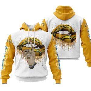 Los Angeles Football Team Chargerss 3D Hoodie 6, NFL Hoodie