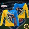 Los Angeles Football Team Chargerss Custom Name 3D Hoodie, NFL Hoodie