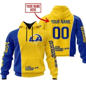 Los Angeles Rams Personalized Hoodie, NFL Hoodie