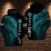 Love Philadelphia Eagles 3D Hoodie, NFL Hoodie
