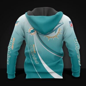 Miami Dolphins All Over Print Hoodie, NFL Hoodie
