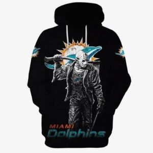Miami Dolphins Football The Devil 3D Hoodie, NFL Hoodie