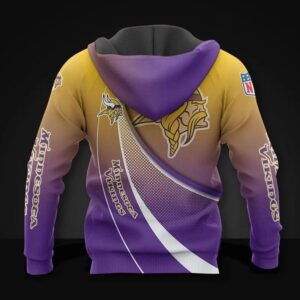 Minnesota Vikings All Over Print Hoodie, NFL Hoodie